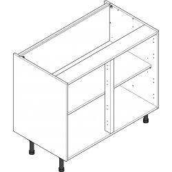 1000mm base kitchen cabinet unit