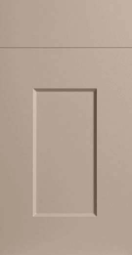 Cashmere Cambridge wide frame shaker kitchen door