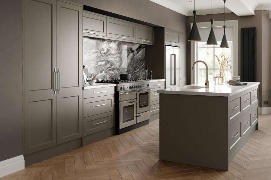 Richmond modern Shaker replacement kitchen doors from Click Doors